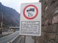 Non zkaz pro kamiony - Austria Tirol truck restriction