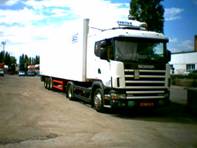 Scania - Má první návěsová souprava